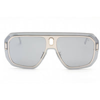 Philipp Plein Women's Sunglasses - Shiny Palladium Frame Silver Lens | SPP050 579X ,