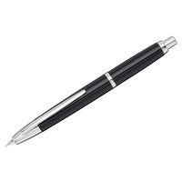 Pilot Fountain Pen - Decimo Vanishing Point Black Lacquered Metal ,