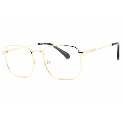 Polaroid Core Men's Eyeglasses - Gold Metal Rectangular Frame | PLD D485 0J5G 00 ,