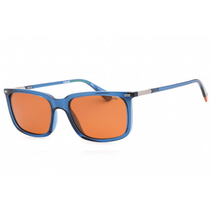 Polaroid Core Men's Sunglasses - Blue Plastic Frame Copper Lens | PLD 2117/S 0PJP HE ,