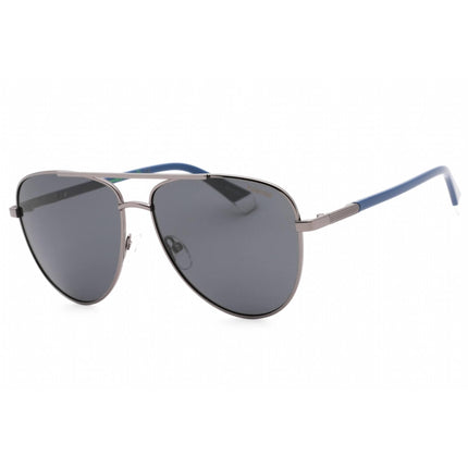 Polaroid Core Men's Sunglasses - Dark Ruthenium Frame Blue Lens | PLD 4126/S 0KJ1 C3 ,