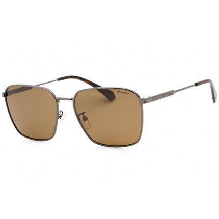 Polaroid Core Men's Sunglasses - Dark Ruthenium Metal Frame | PLD 4120/G/S/X 0KJ1 SP ,