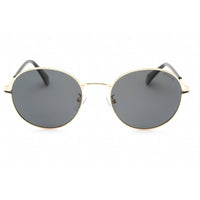 Polaroid Core Men's Sunglasses - Gold Metal Round Full Rim Frame | PLD 2093/G/S J5G/M9 ,