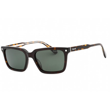 Polaroid Core Men's Sunglasses - Havana Plastic Rectangular | PLD 4116/S/X 0086 UC ,