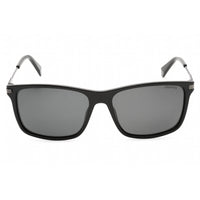 Polaroid Core Men's Sunglasses - Matte Black Rectangular Frame | Pld 2063/S 0003 00 ,