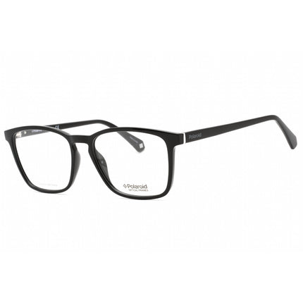 Polaroid Core Unisex Eyeglasses - Black Plastic Rectangular Frame | PLD D373 0807 00 ,