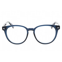 Polaroid Core Unisex Eyeglasses - Blue Azure Metal Round Frame | PLD D445 0ZX9 00 ,