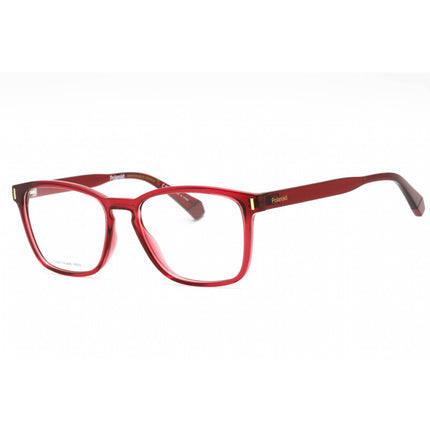 Polaroid Core Unisex Eyeglasses - Cherry Plastic Rectangular Frame | PLD D462 08CQ 00 ,