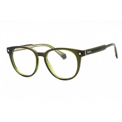 Polaroid Core Unisex Eyeglasses - Khaki Beige Metal Round Frame | PLD D445 0HM4 00 ,