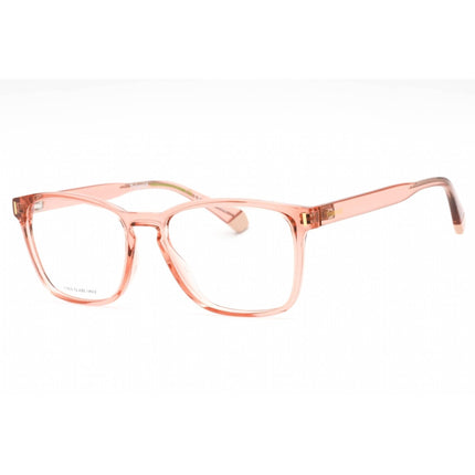 Polaroid Core Unisex Eyeglasses - Peach Plastic Rectangular Frame | PLD D462 0733 00 ,