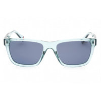 Polaroid Core Unisex Sunglasses - Azure Plastic Rectangular Frame | PLD 6186/S 0MVU C3 ,