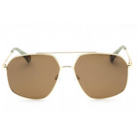 Polaroid Core Unisex Sunglasses - Gold Metal Frame Bronze Pz Lens | PLD 6173/S 0J5G SP ,