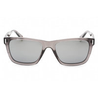 Polaroid Core Unisex Sunglasses - Grey Plastic Rectangular Frame | PLD 6186/S 0KB7 LM ,