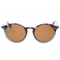 Polaroid Core Unisex Sunglasses - Havana Blue Round Plastic Frame | PLD 2116/S 0IPR SP ,
