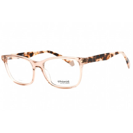 Polaroid Core Women's Eyeglasses - Beige Plastic Rectangular Frame | PLD D338 010A 00 ,