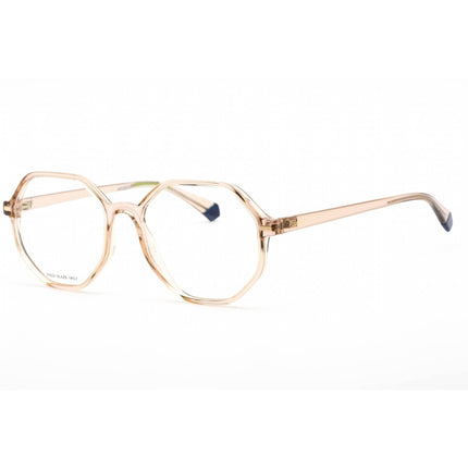 Polaroid Core Women's Eyeglasses - Beige Plastic Round Frame | PLD D433 010A 00 ,