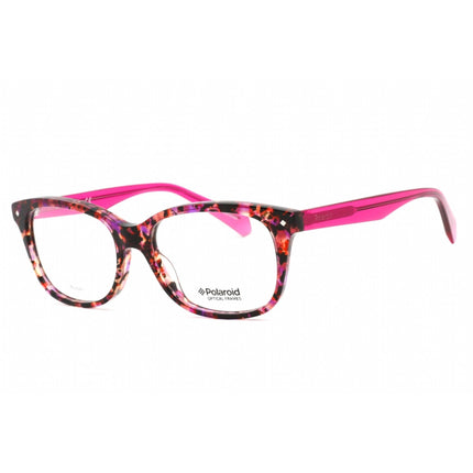 Polaroid Core Women's Eyeglasses - Havana Fuchsia Frame | Pld D 321 0C4B 00 ,