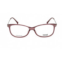 Polaroid Core Women's Eyeglasses - Pink Plastic/Metal Rectangular | PLD D416 035J 00 ,