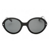 Polaroid Core Women's Sunglasses - Black Plastic Round Frame | PLD 4114/S/X 0807 M9 ,