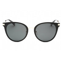 Polaroid Core Women's Sunglasses - Black Plastic Round Frame | Pld 6061/F/S 0807 00 ,