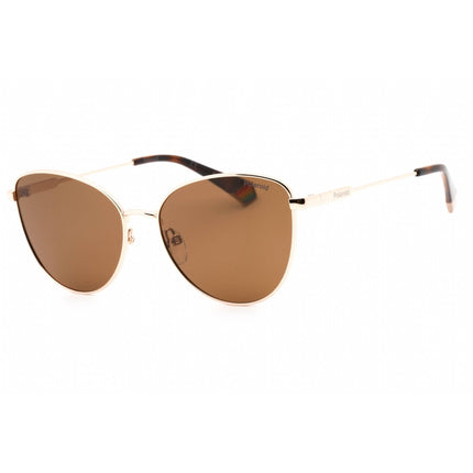 Polaroid Core Women's Sunglasses - Gold Copper Cat Eye Frame | PLD 6188/S 0DDB SP ,