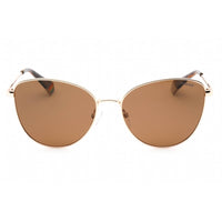 Polaroid Core Women's Sunglasses - Gold Copper Cat Eye Frame | PLD 6188/S 0DDB SP ,
