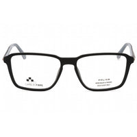 Police Men's Eyeglasses - Semi Matte Black Injected Propionate Square | VPLF05M 0U28 ,