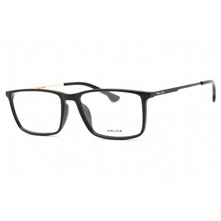 Police Men's Eyeglasses - Shiny Black Injected Propionate Rectangular | VPLB48 0Z42 ,