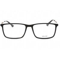 Police Men's Eyeglasses - Shiny Black Injected Propionate Rectangular | VPLB48 0Z42 ,