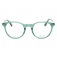 Police Men's Eyeglasses - Shiny Transparent Green Acetate/Metal Frame | VPLD93M 02GN ,