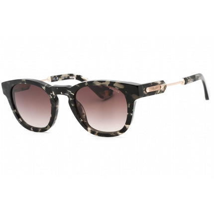 Police Men's Sunglasses - Black Grey Havana Acetate Full Rim Frame | SPLF70M 03KU ,