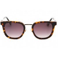 Police Men's Sunglasses - Shiny Dark Havana Metal Square Full Rim Frame | SPLF19M 0722 ,