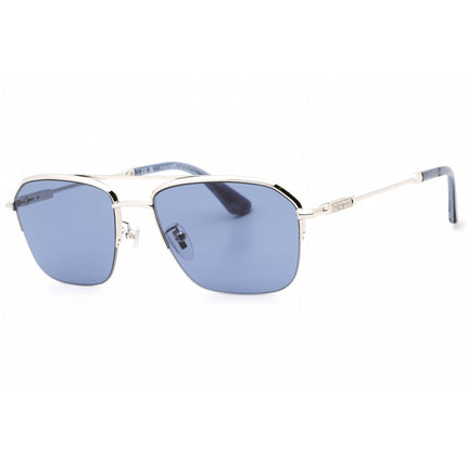 Police Men's Sunglasses - Shiny Full Palladium Stainless Steel Frame | SPLL18M 0579 ,