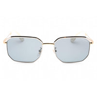 Police Men's Sunglasses - Shiny Palladium W/Rose Gold Parts Metal Frame | SPLF73M 0544 ,