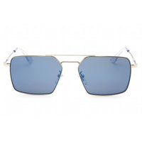 Police Men's Sunglasses - Total Shiny Palladium Aviator Full Rim Frame | SPLL07M 579B ,