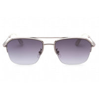 Police Men's Sunglasses - Total Shiny Ruthenium Aviator Full Rim Frame | SPLL18M 0509 ,