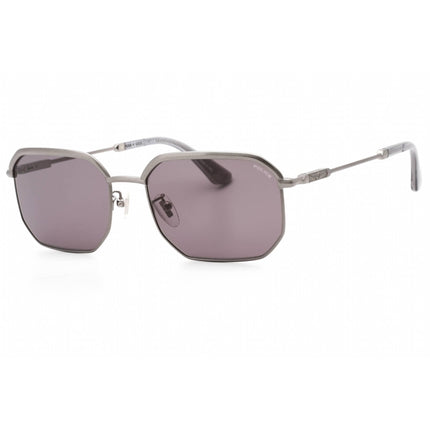 Police Men's Sunglasses - Total Shiny Satin Ruthenium Geometric Frame | SPLF73M 0A21 ,