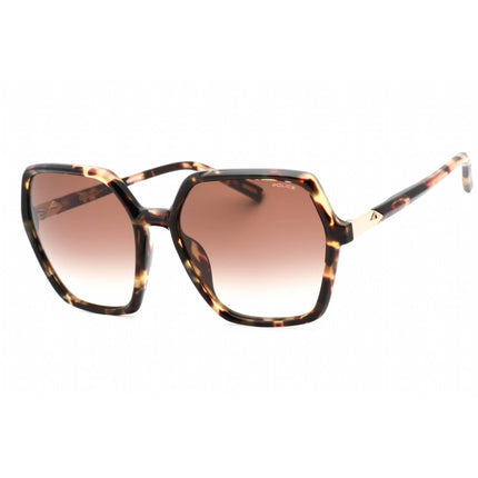 Police Women's Sunglasses - Shiny Havana/Soya Acetate Full Rim Frame | SPLF36M 05AW ,