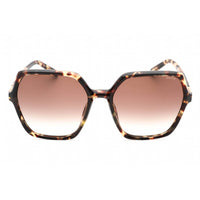 Police Women's Sunglasses - Shiny Havana/Soya Acetate Full Rim Frame | SPLF36M 05AW ,