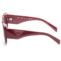 Prada Women's Sunglasses - Etruscan Marble Frame Dark Grey Lens | 0PR 14ZSF 15D5SO ,