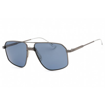 Prive Revaux Men's Sunglasses - Blue Lens Metal Aviator Shape Frame | Rico Gunmetal ,