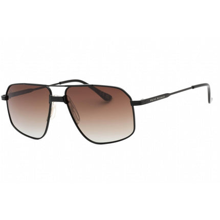 Prive Revaux Men's Sunglasses - Full Rim Metal Aviator Shape Frame | Rico Caviar Black ,