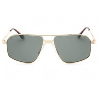 Prive Revaux Men's Sunglasses - Metal Aviator Full Rim Frame | Rico Champagne Gold ,