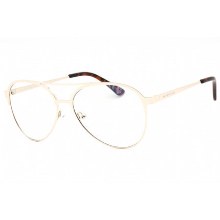 Prive Revaux Unisex Eyeglasses - Full Rim Metal Aviator Frame | Maven Champagne Gold ,