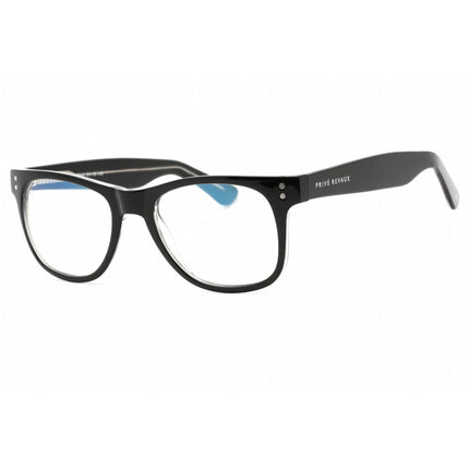 Prive Revaux Unisex Eyeglasses - Plastic Rectangular Frame | Voyager Caviar Black ,