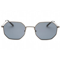 Prive Revaux Unisex Sunglasses - Grey Lens Metal Geometric Shape Frame | Heat Gunmetal ,