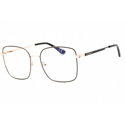 Prive Revaux Women's Eyeglasses - Metal Square Full Rim | Wanderlust Caviar Black ,