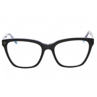Prive Revaux Women's Eyeglasses - Plastic Cat Eye Frame | Holly Caviar Black/Sky Blue ,