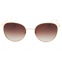 Prive Revaux Women's Sunglasses - Brown Gradient Lens Cat Eye | Sunny Isles Rose Gold ,