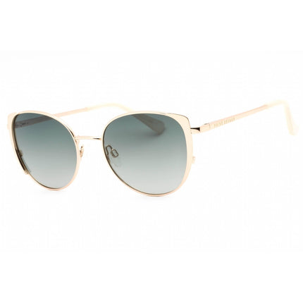 Prive Revaux Women's Sunglasses - Metal Cat Eye Frame | Sunny Isles Champagne Gold ,